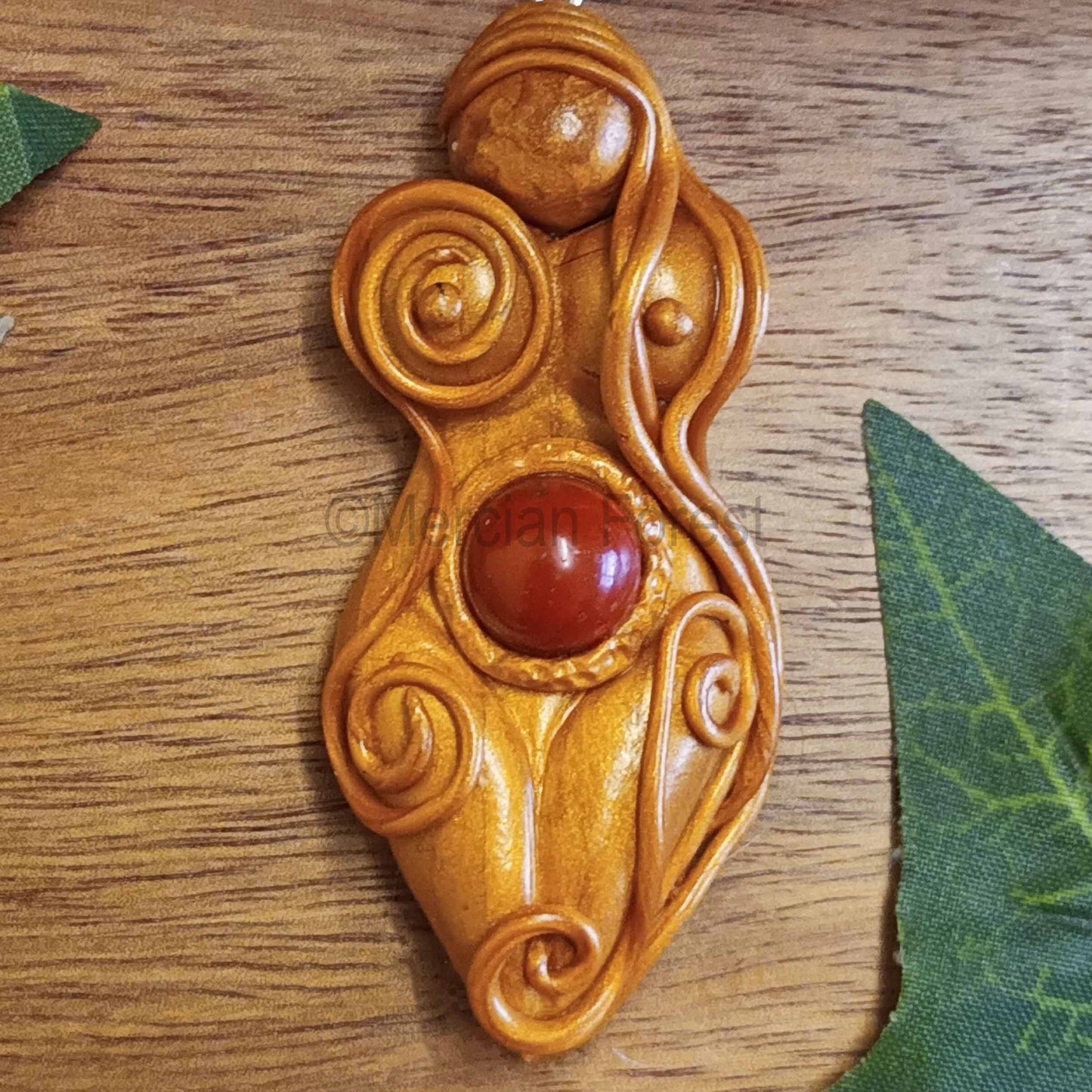 Sol Goddess Amulet Pendant Necklace