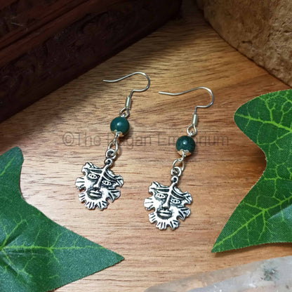 Greenman Earrings