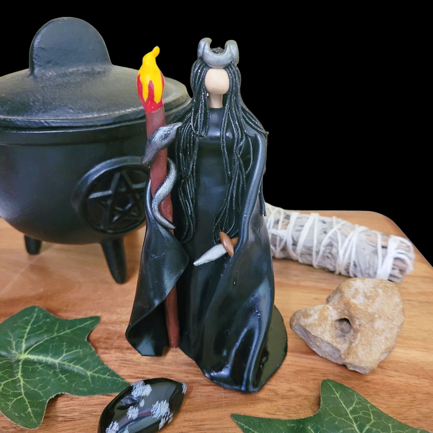 Hekate Triple Goddess Figurine