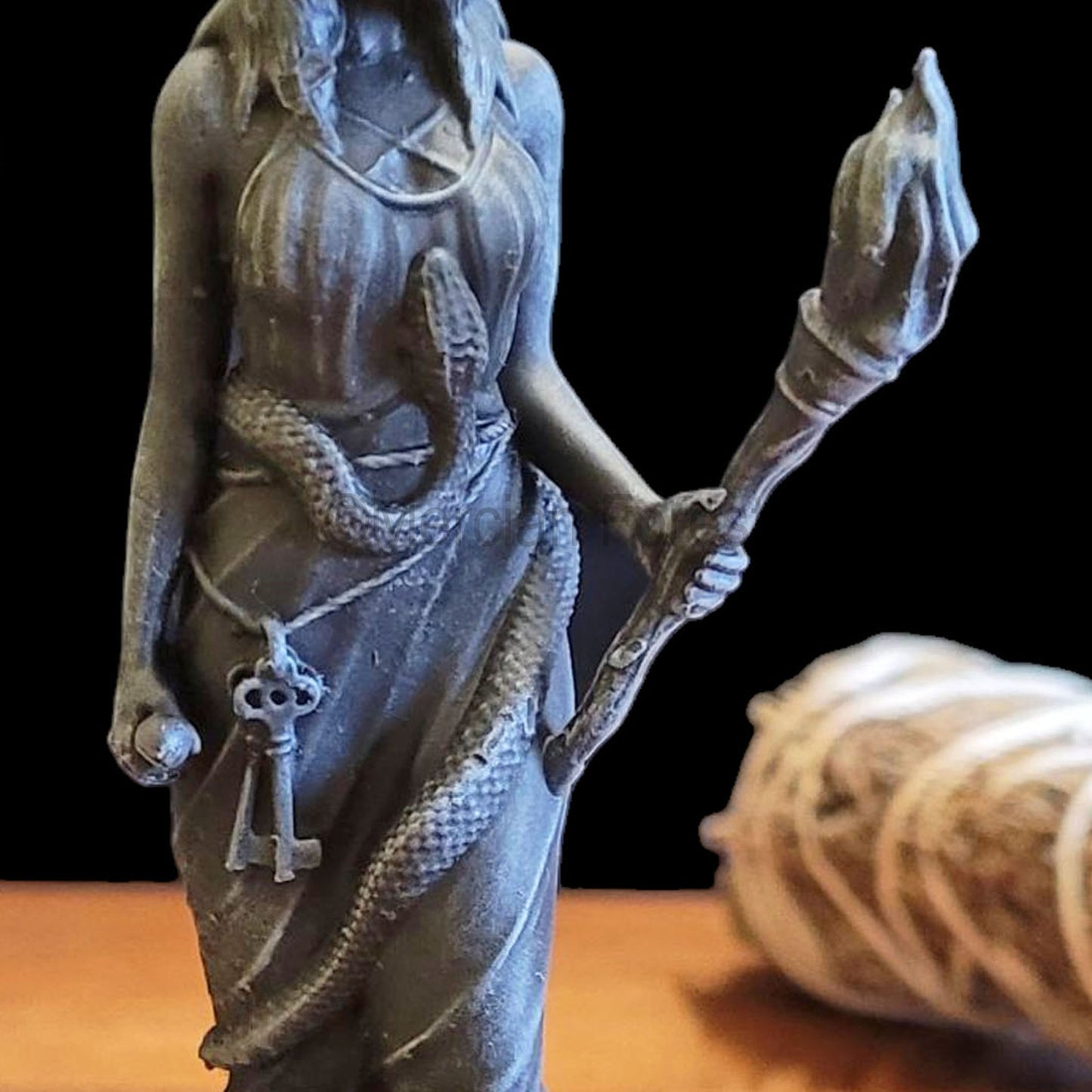 Hecate Statue, Hekate Figurine, Greek Goddess Resin Sculpture