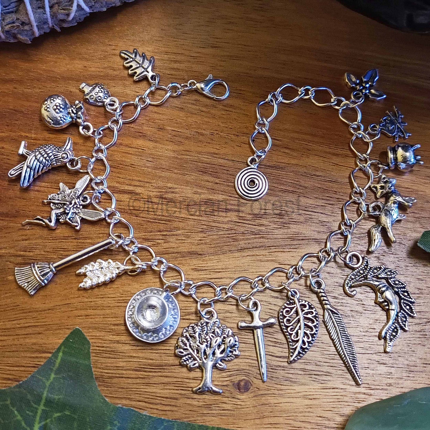 Hedge Witch Charm Bracelet