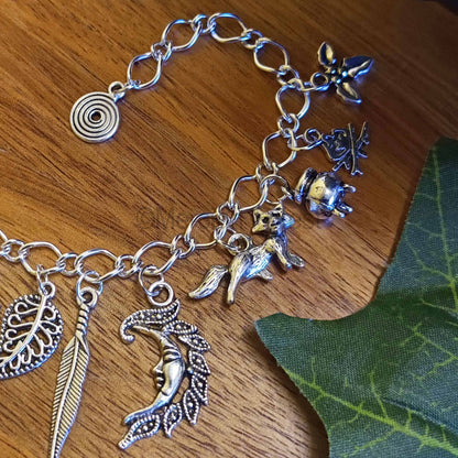 Hedge Witch Charm Bracelet