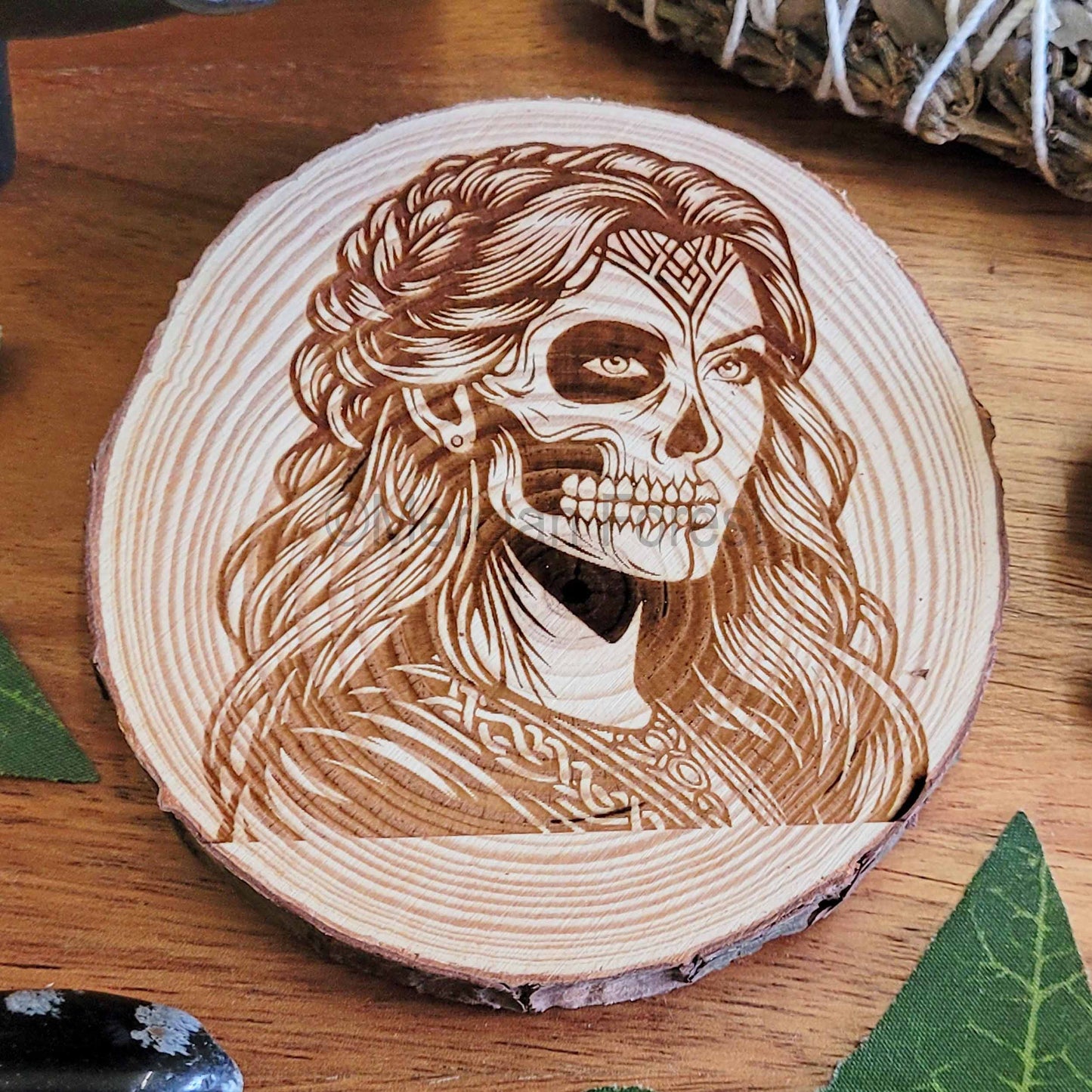 Hel Wooden Altar Tile