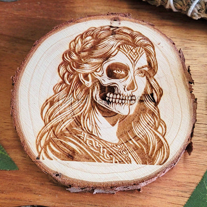 Hel Wooden Altar Tile