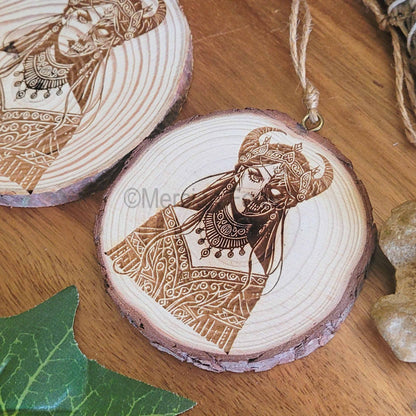 Hel Wooden Wall Hanging