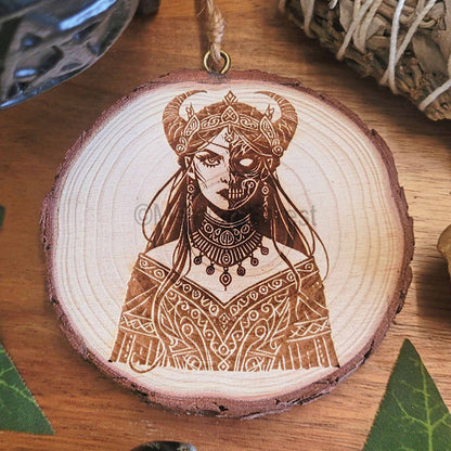 Hel Wooden Wall Hanging