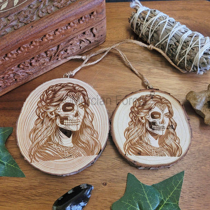 Hel Wooden Wall Hanging