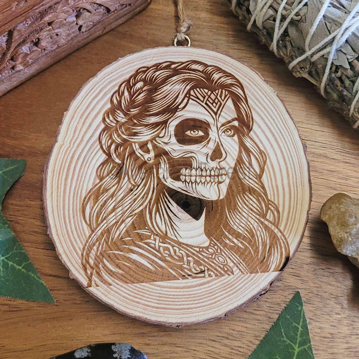 Hel Wooden Wall Hanging