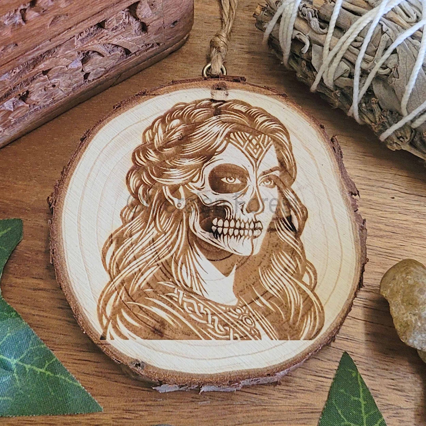 Hel Wooden Wall Hanging