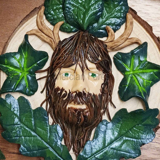 Herne the Hunter Horned God Wall Hanging