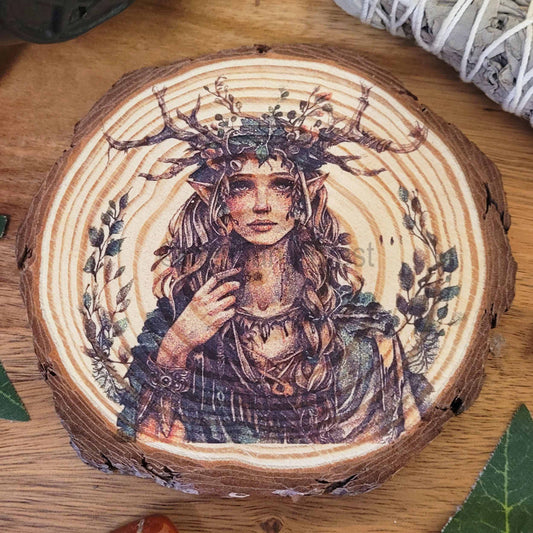 Elen of the Ways Altar Tile in Colour