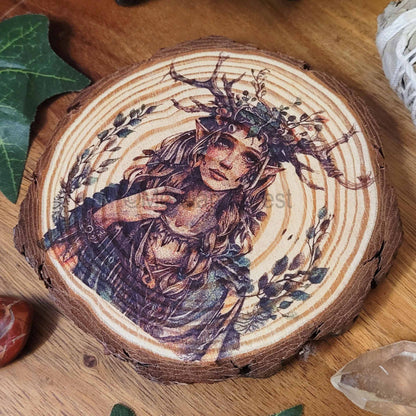 Elen of the Ways Altar Tile in Colour