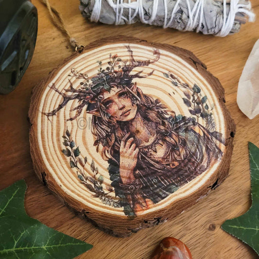 Elen of the ways Goddess wall Hanging or wall decoration