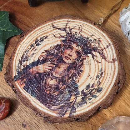 Elen of the ways Goddess wall Hanging or wall decoration