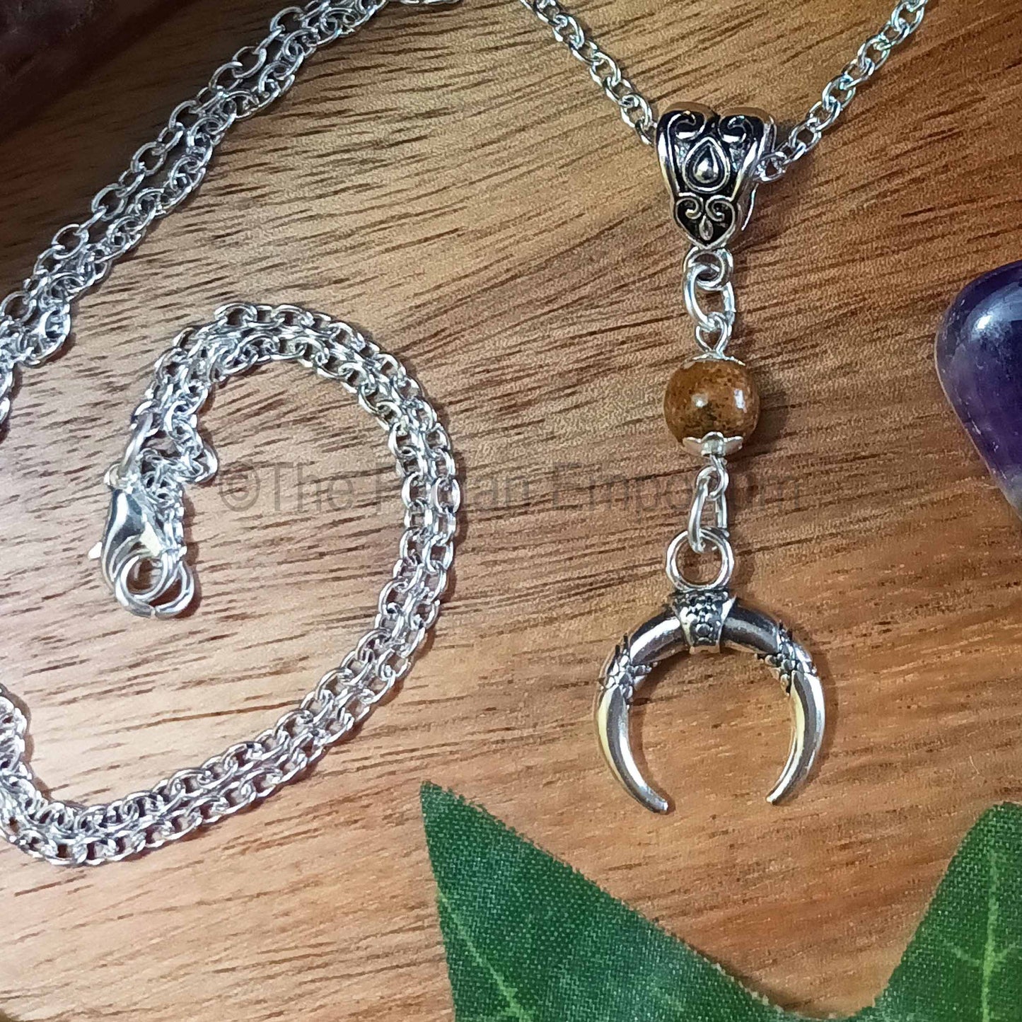 Horn Torque Style Necklace