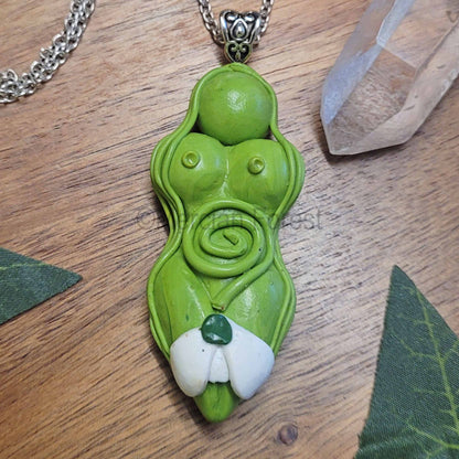 Imbolc Goddess Amulet Pendant Necklace