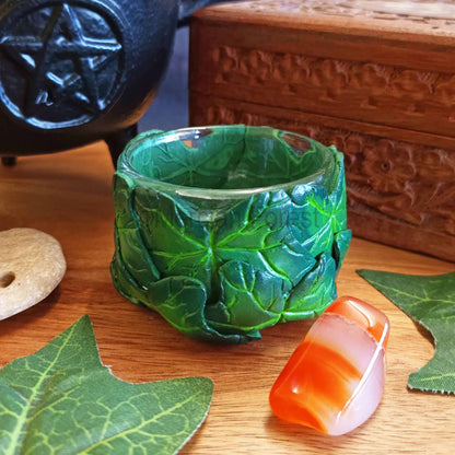 Ivy Altar Candle Tealight Holder