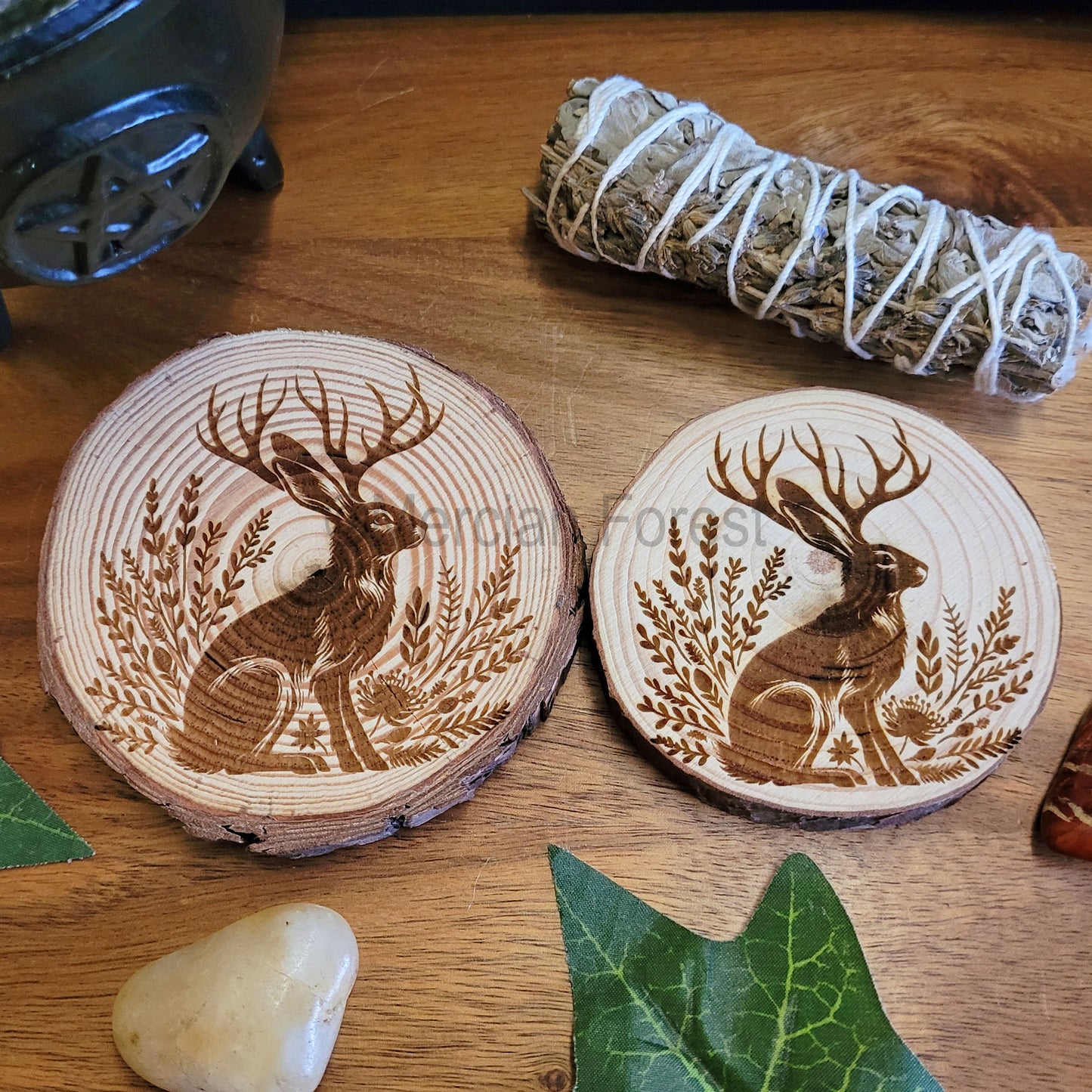 Jackalope Altar Tile