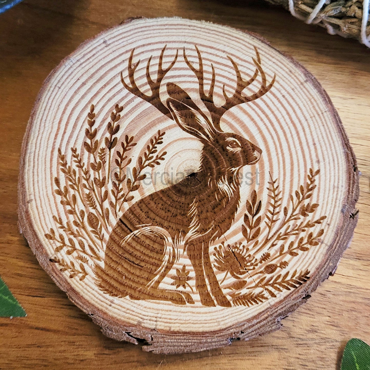 Jackalope Altar Tile