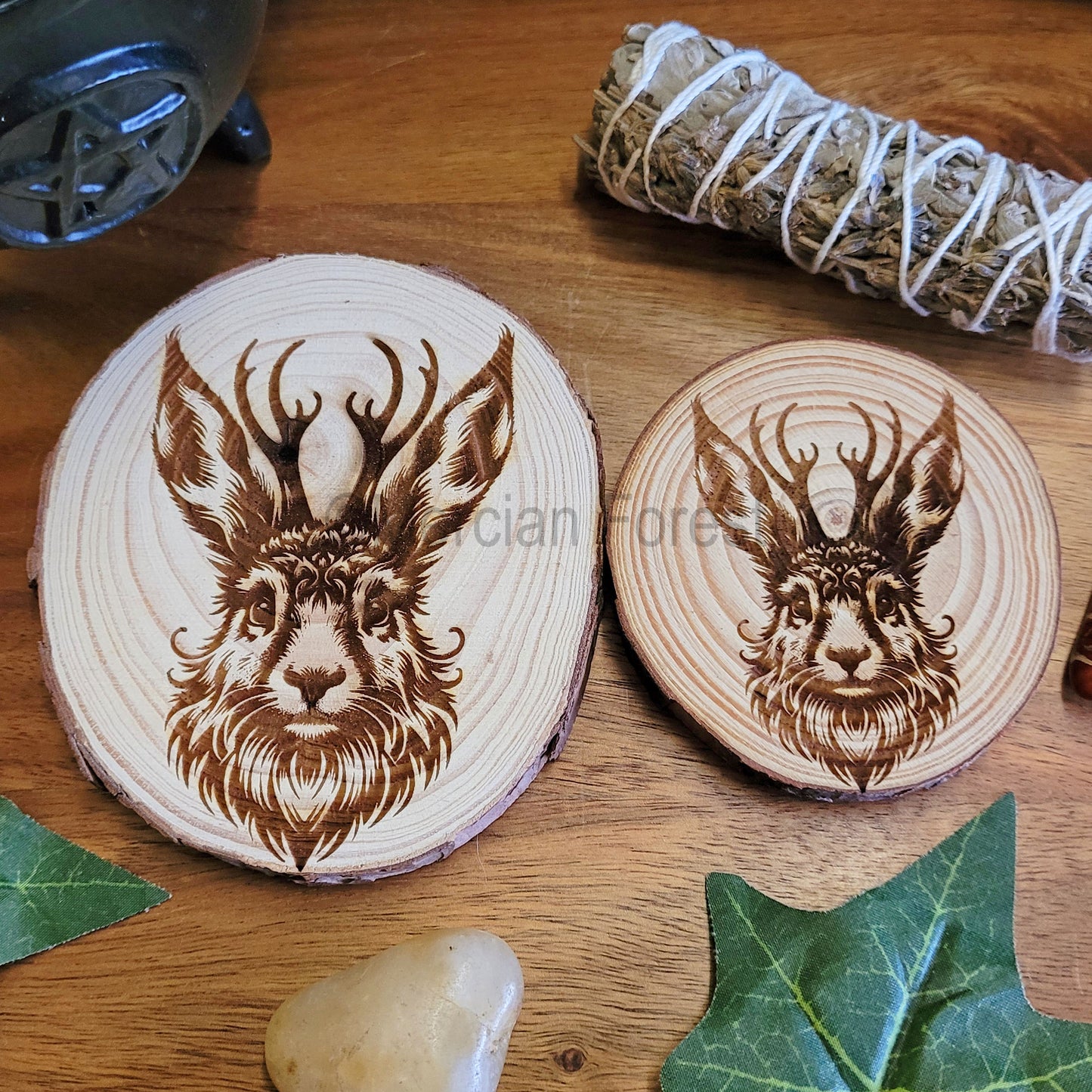 Jackalope Full Body Altar Tile