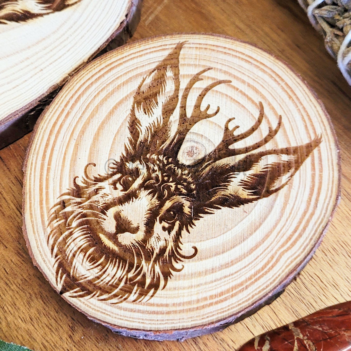 Jackalope Full Body Altar Tile