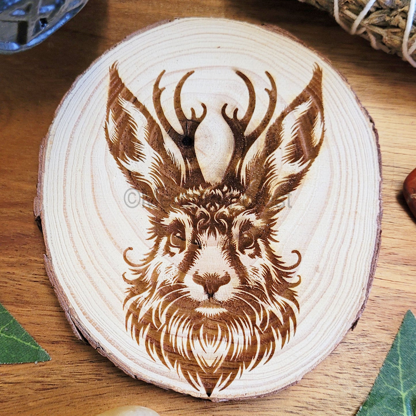 Jackalope Full Body Altar Tile