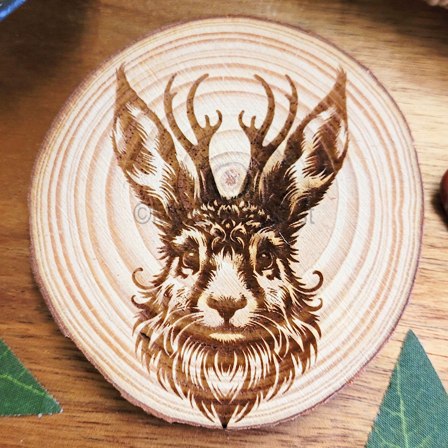 Jackalope Full Body Altar Tile