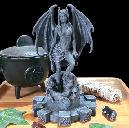 Lilith Statue Figurine in Stone Effect