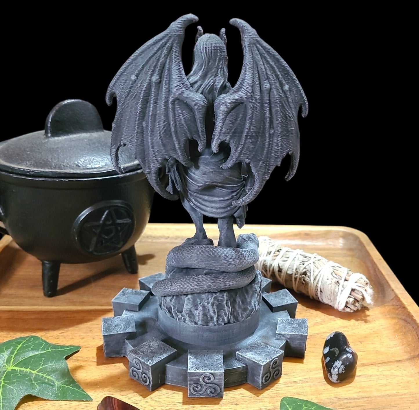 Lilith Statue Figurine in Stone Effect