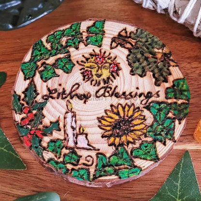 Litha Blessings altar tile