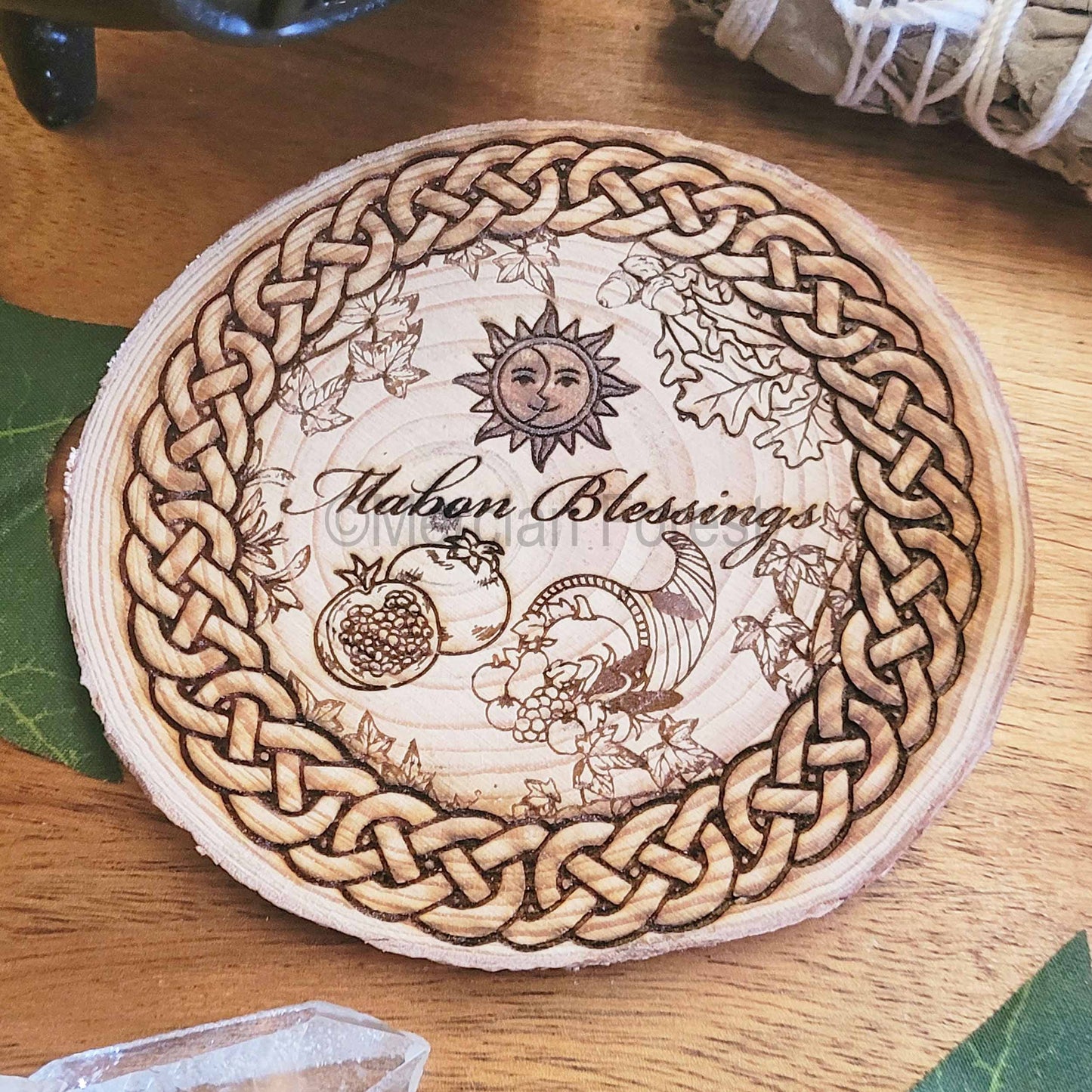 Mabon Blessings Altar Tile