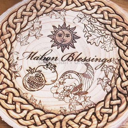 Mabon Blessings Altar Tile