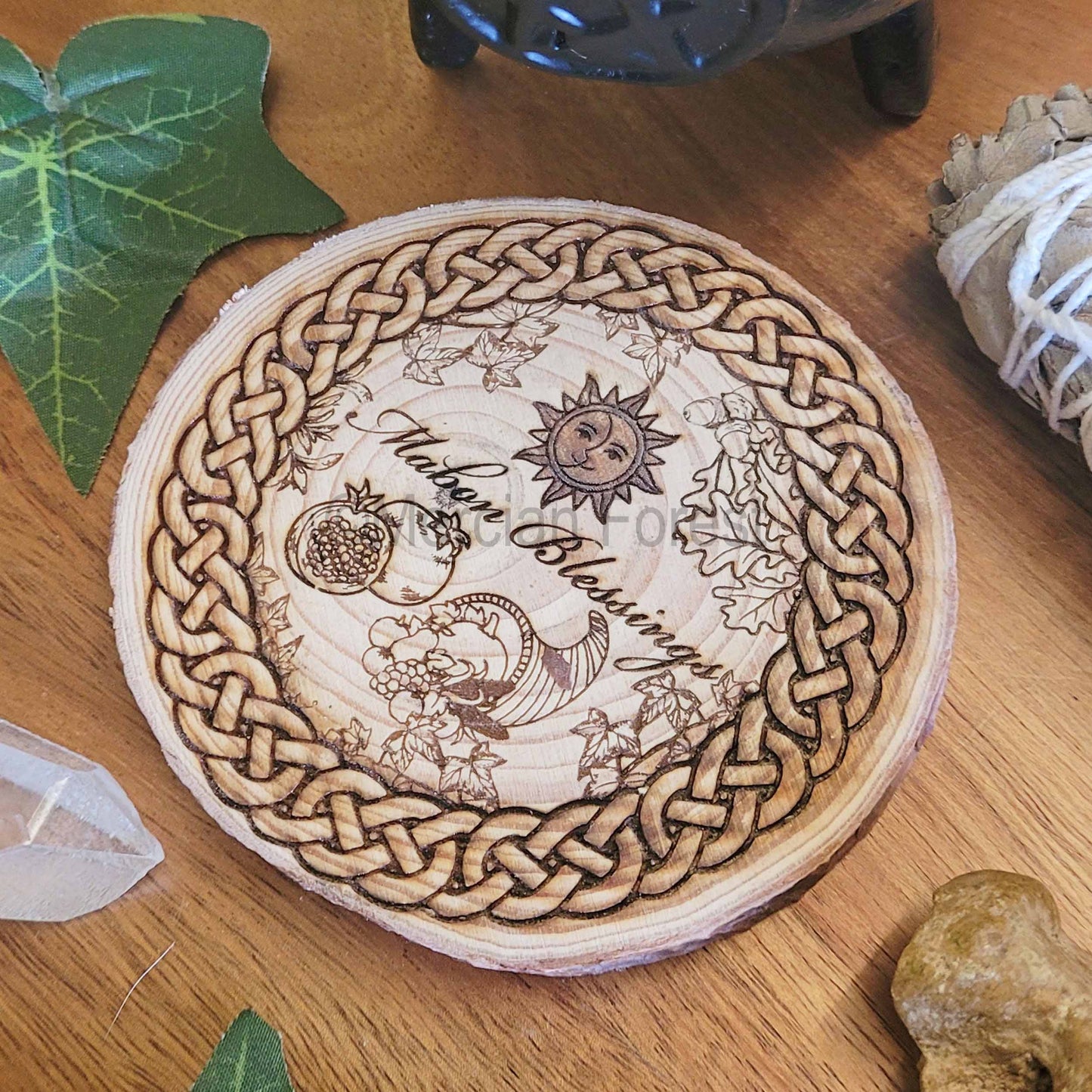 Mabon Blessings Altar Tile