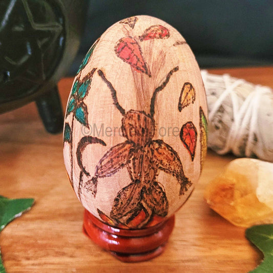 Mabon Wooden Egg Decoration