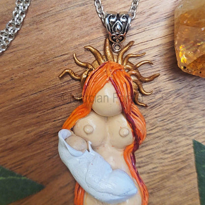 Madron Goddess Amulet Pendant Necklace