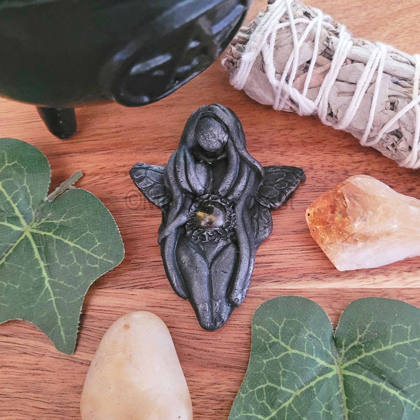 Bee Goddess Melissa, Greek Altar Goddess Decoration