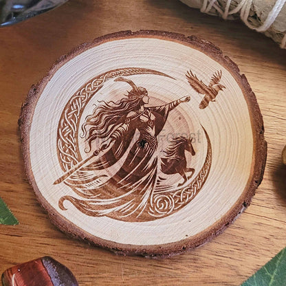 Morrigan Wooden Altar Tile