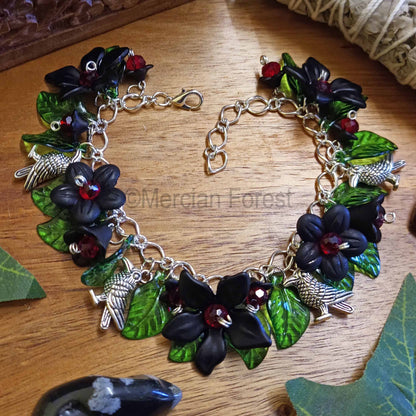 Murder of Crows Bracelet