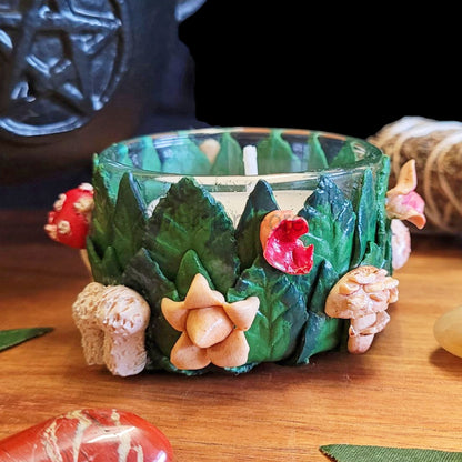 Mushroom Altar Candle or Tealight Holder