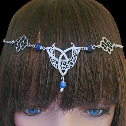 Moon Triquetra Headdress
