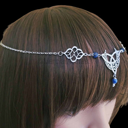 Moon Triquetra Headdress