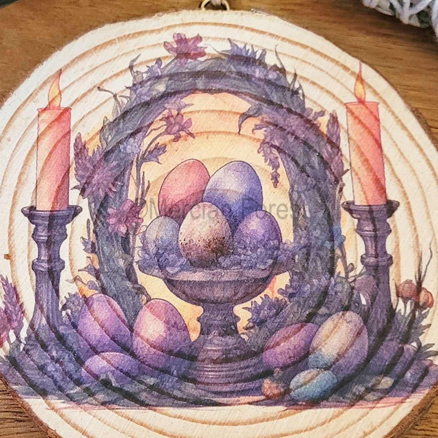Ostara Eggs with Arch Wall Hanging