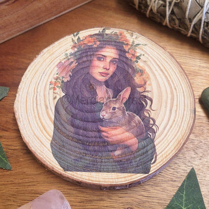 Ostara with the Hare Altar Tile