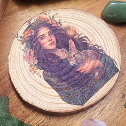 Ostara with the Hare Altar Tile