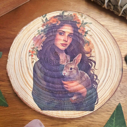 Ostara with the Hare Altar Tile