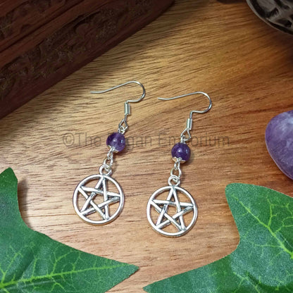 Pentacle Earrings