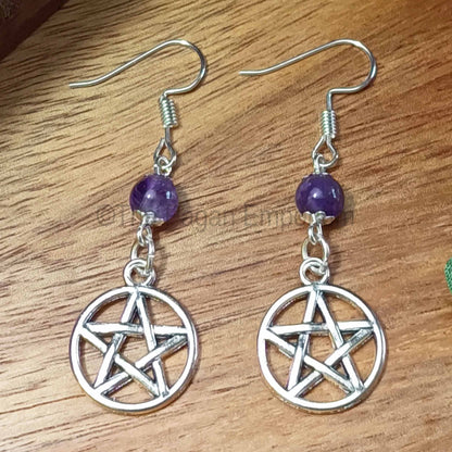 Pentacle Earrings