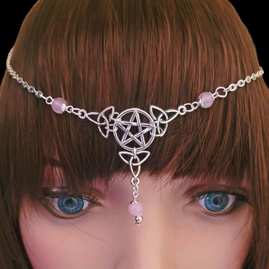 Pentacle and Triquetra Headdress