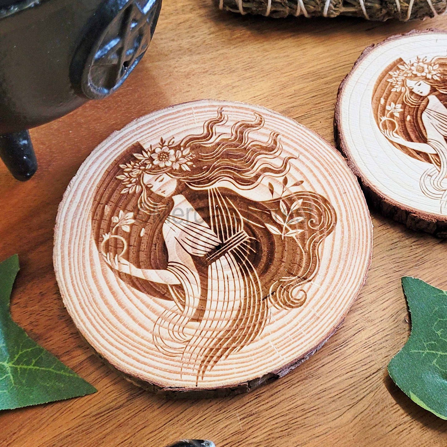 Persephone Wooden Altar Tile