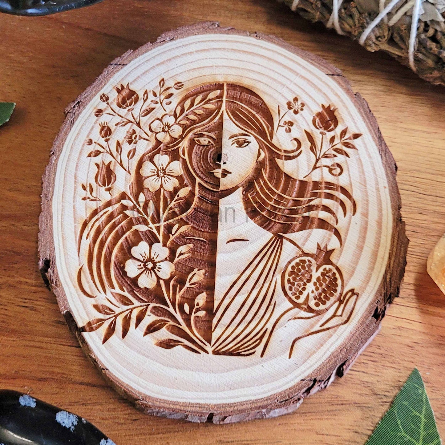 Persephone Wooden Altar Tile (Copy)